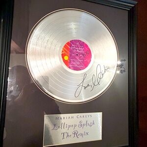 Signed Vinyl Mariah Carey